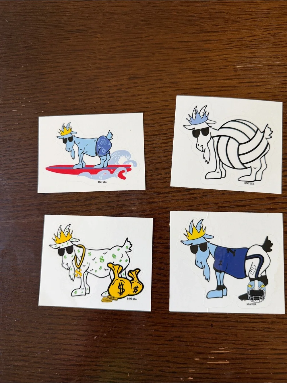 Kids Trading Cards - Colorful Blue & Yellow Character Set